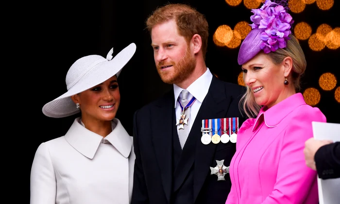 Peter Philips, Zara Tindall si Meghan Markle   Zara Tindall si Meghan Markle   GettyImages 1241073099 (4) jpg