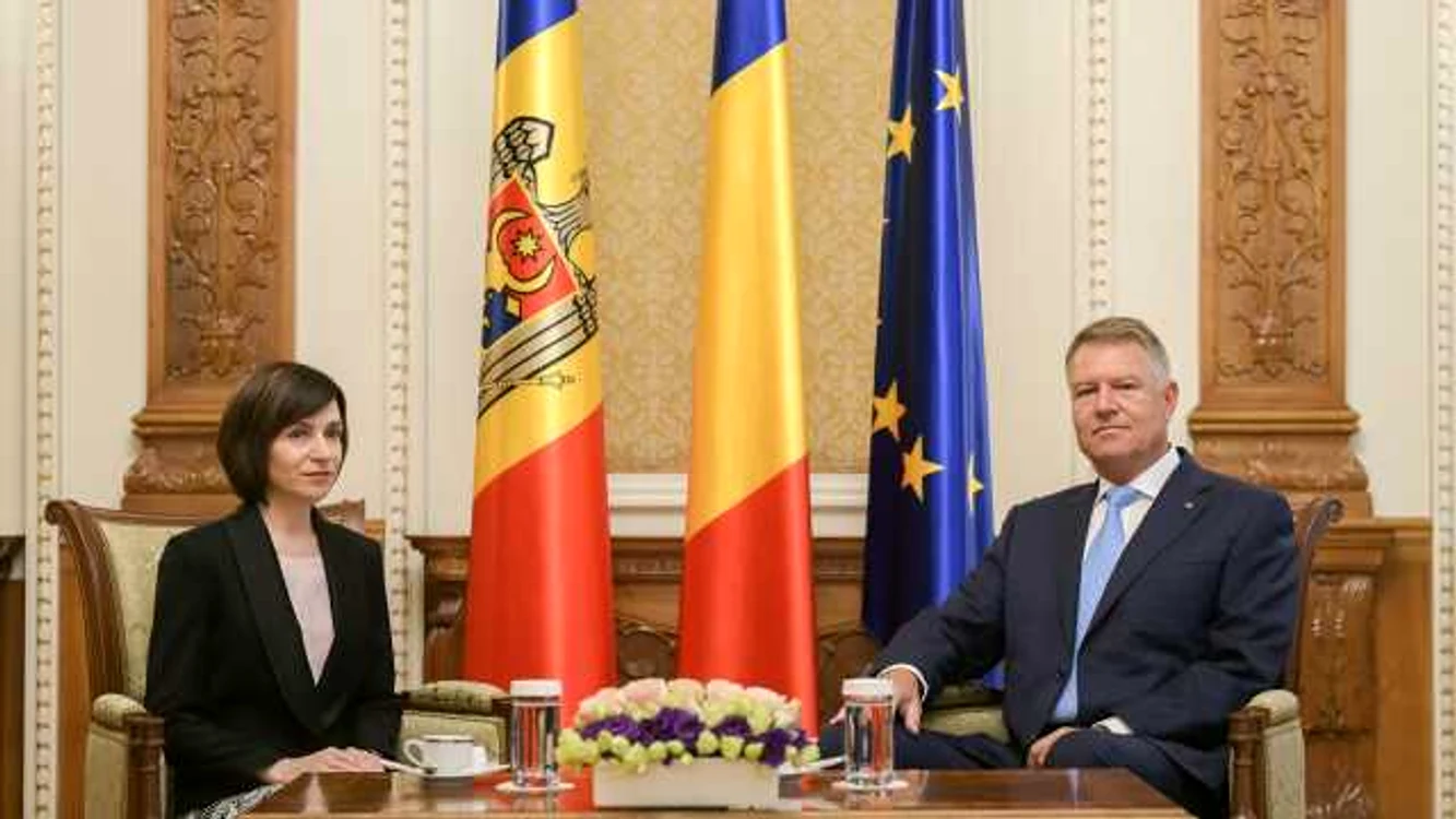 Maia Sandu şi Klaus Iohannis FOTO presidency.ro