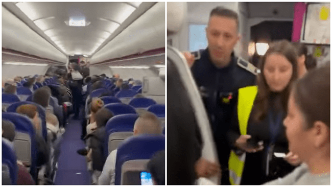 Scandal într-un avion Wizz Air pe aeroportul din Craiova. Doi pasageri au fost dați jos, deși susțineau că aveau bilete valabile