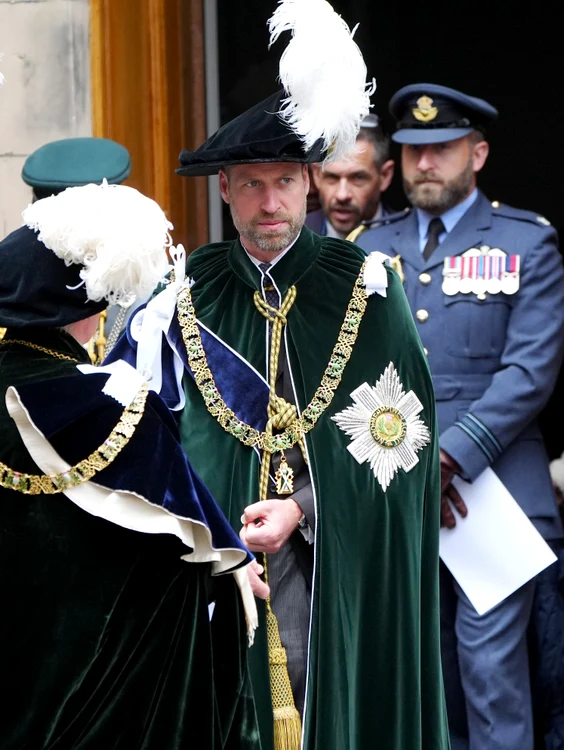 Prințul William la ceremonia Ordinului Thistle în Edinburgh   GettyImages 2283591658 jpg