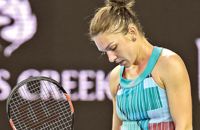 Simona a dezvăluit că s-a simţit rău de la începutul anului, deci nu s-a putut antrena cum ar fi doritFoto: AP