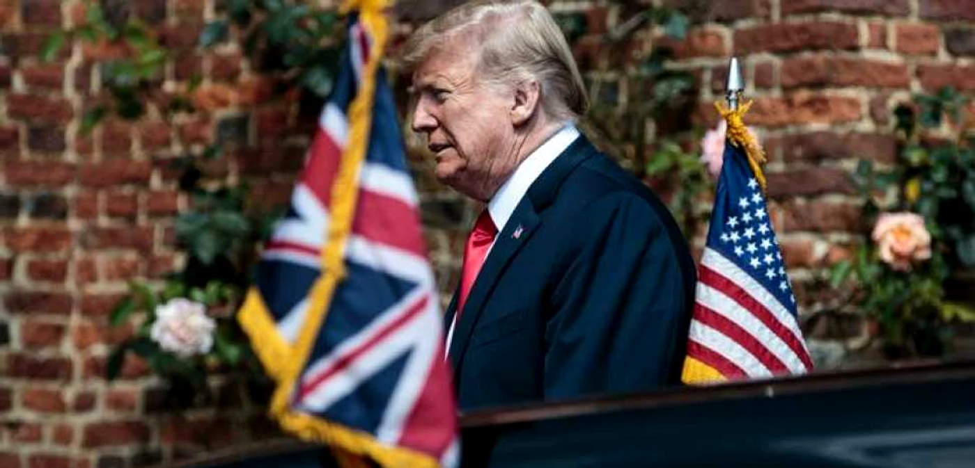 Donald Trump la Londra