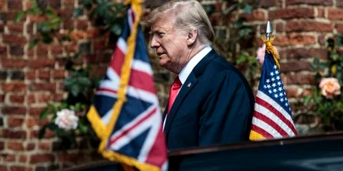 Donald Trump la Londra