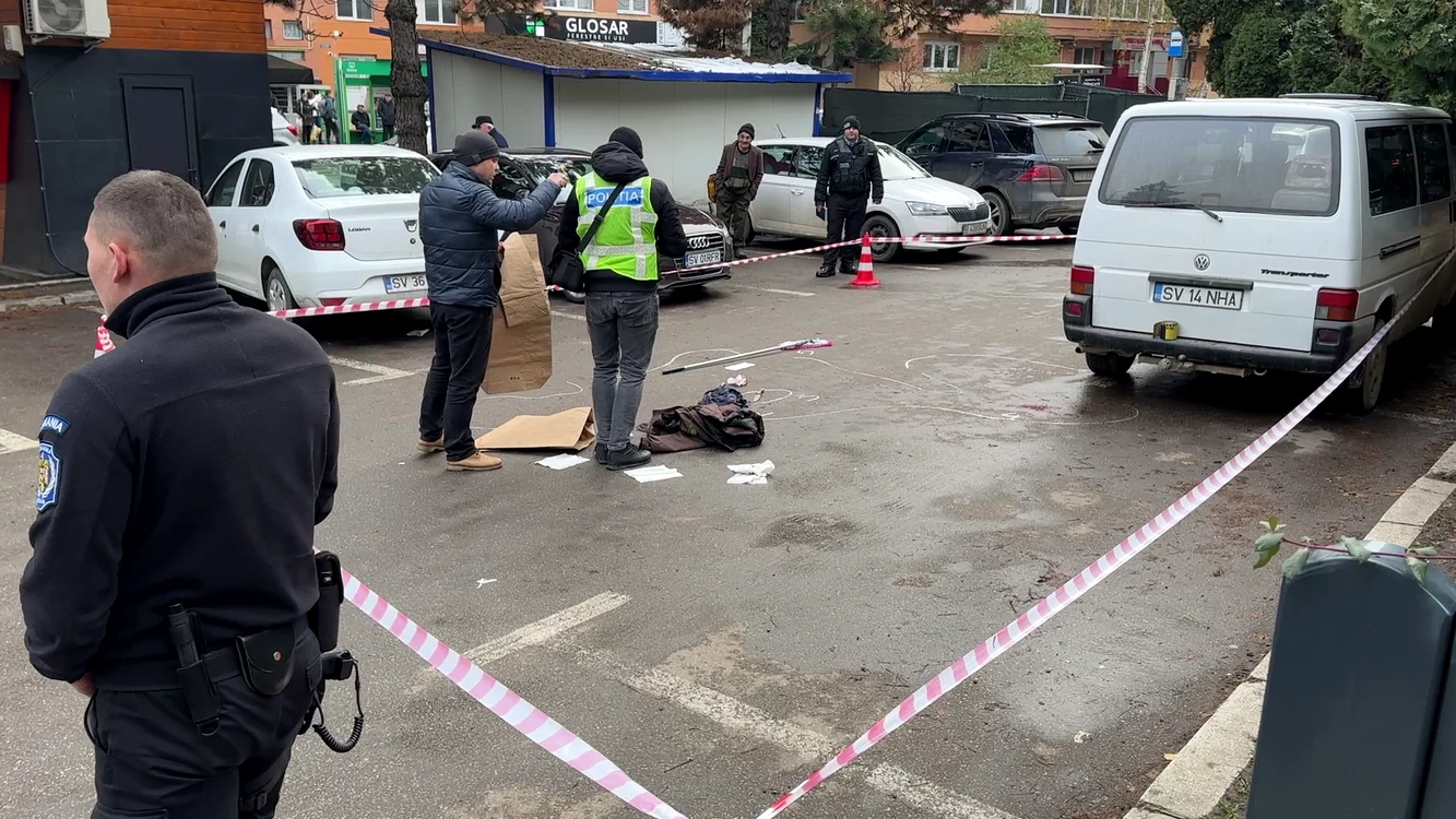 Polițiștii au găsit cuțitul cu care a fost înjunghiată victima FOTO: Oana Șlemco