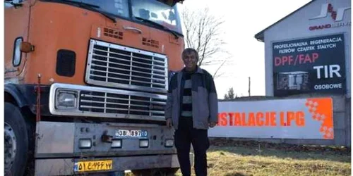 Iranian ajutat de polonezi sa si cumpre un camion