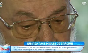 Mihai Constantinescu suspină încă după sora lui dispărută în această primăvară jpeg
