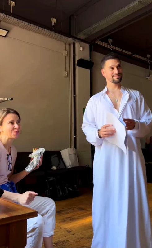 Noul proiect al talentatului actor Vlad Gherman constă într-un film de lungmetraj regizat de Dan Chișu foto: Instagram 