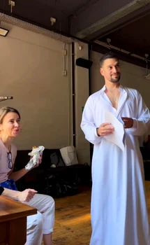 Noul proiect al talentatului actor Vlad Gherman constă într-un film de lungmetraj regizat de Dan Chișu foto: Instagram