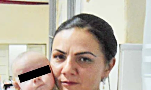 Maia este crescută  acum de tatăl ei,  Ovidiu Bugariu jpeg