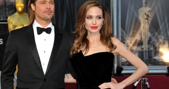 Brad Pitt si Angelina Jolie