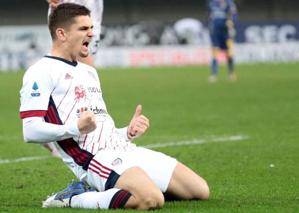 Răzvan Marin a marcat primul gol în Serie AFOTO: EPA