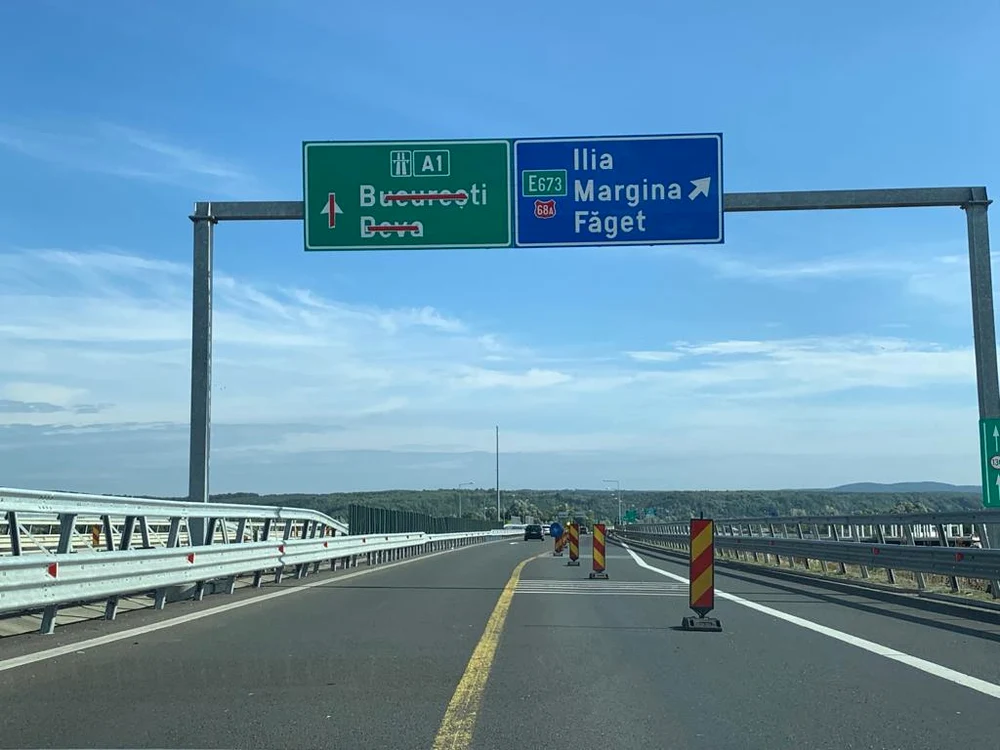 Autostrada Vestului - A1 FOTO DRDP Timișoara