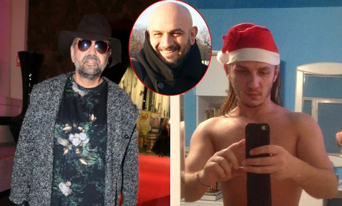 
    Alin Gălăţescu (medalion) este nemilos Iordăchioaie (stânga) şi Trăistariu (dreapta)Foto Arhivă Personală  