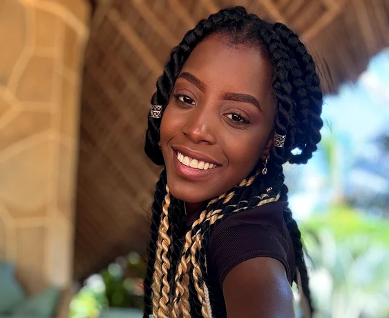 Românca care trăiește în prezent în Zanzibar FOTO: Tiktok