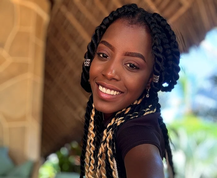 Românca care trăiește în prezent în Zanzibar FOTO: Tiktok