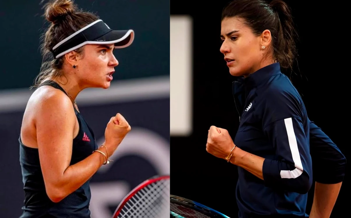 Gabi Ruse și Sorana Cârstea  Foto/Colaj Instagram