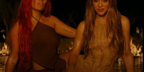 Shakira a lansat vineri o melodie în colaborare cu artista columbiană Karol G  jpg