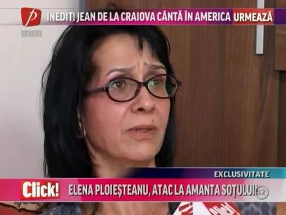 
    Elena nu vrea sub nicio formă să divorţeze de Nelu PloieşteanuCaptură Prima TV  