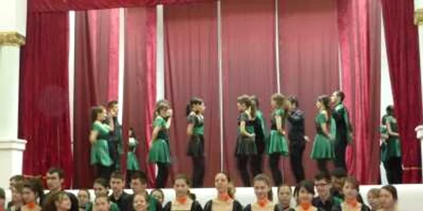 Programul artistic a inclus şi dansuri irlandeze