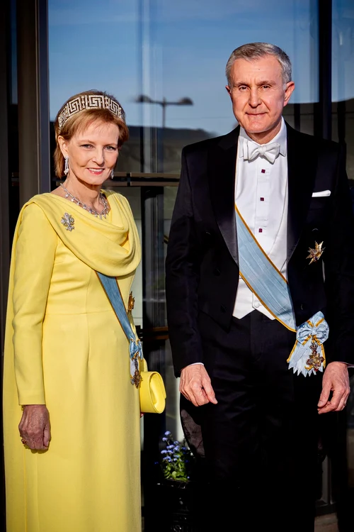 Majestatea Sa Margareta cu tiata regală și Principele Radu la aniversarea Regelui Carl Gustaf al Suediei   Casa Majestății Sale jpg