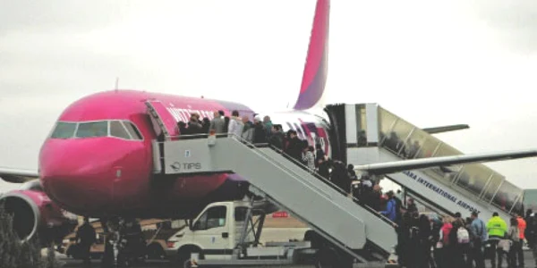 Wizz Air a transportat, anul trecut, 7,8 milioane de pasageri 
