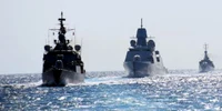 Nave militare in Marea neagră FOTO