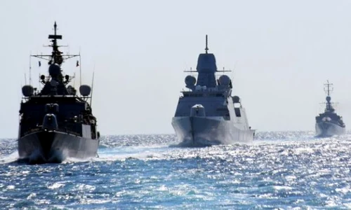 Nave militare in Marea neagră FOTO