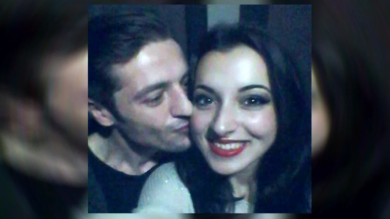 Constantin Nastasia, împreună cu iubita lui, Maria