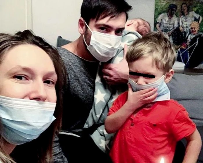 Fiul cel mic al Adelei Popescu și al lui Radu Vâlcan a împlinit o lună Foto Instagram