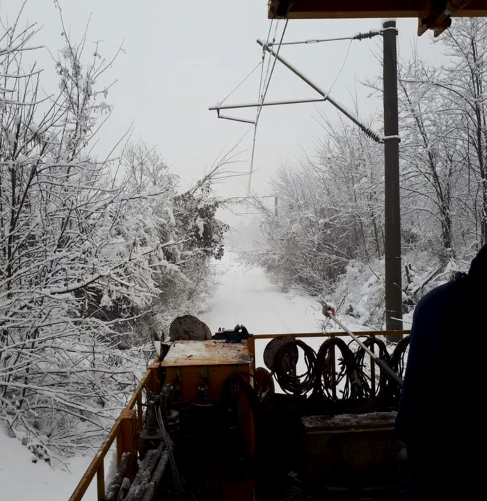 Traficul feroviar s-a desfăşurat cu dificultate în acest weekend