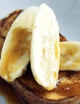 Paine prajita cu banane si scortisoara jpeg