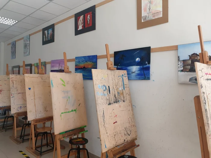 La liceul de arte nu este o rușine să repeți pentru a învăța mai bine FOTO: arhiva profesori 