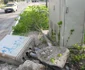 accident cu obstacole la pamant