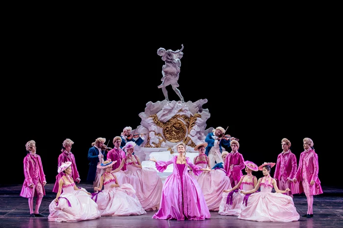 Scenă din actul al II-lea. Foto Andrei Grigore/Opera Națională București