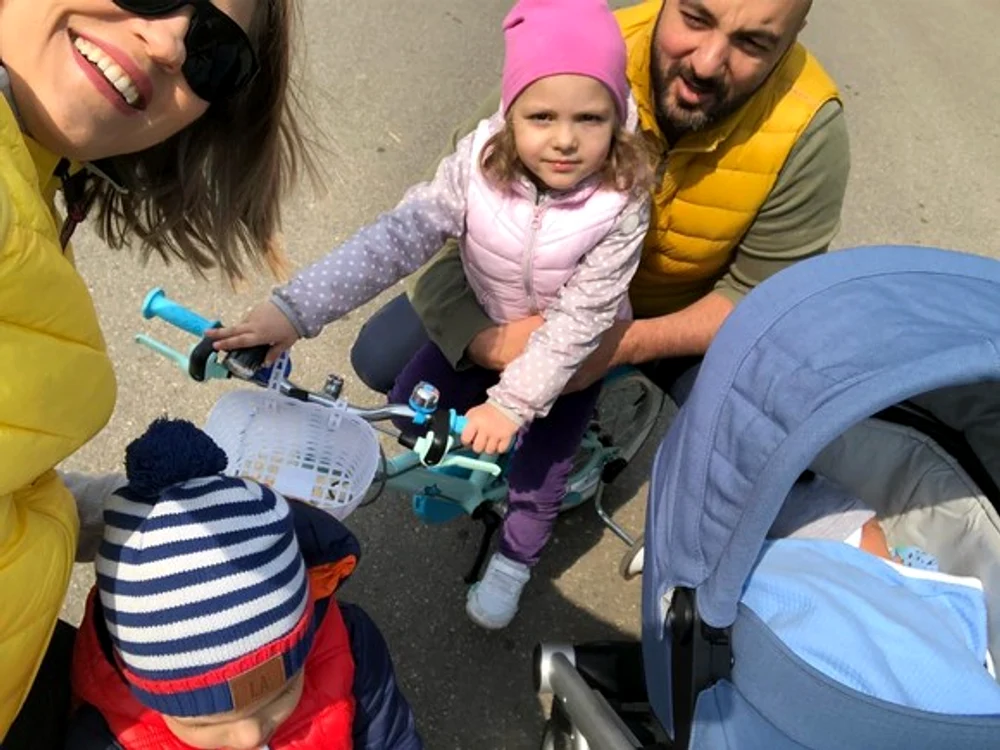 Prima imagine cu băiețelul Mirelei Vaida Foto Instagram