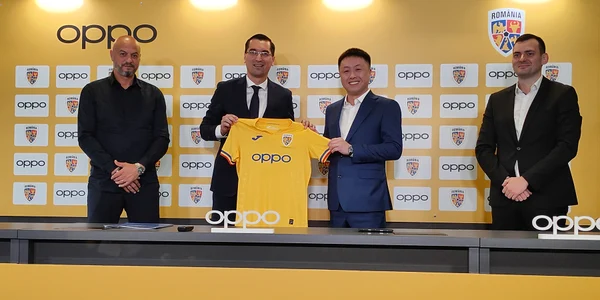 OPPO anunță parteneriatul cu FRF, conferință de presă, 8 noiembrie 2023. FOTO Adrian Pogîngeanu