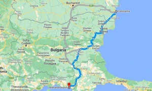 autostrada romania bulgaria grecia Foto Google Maps webp