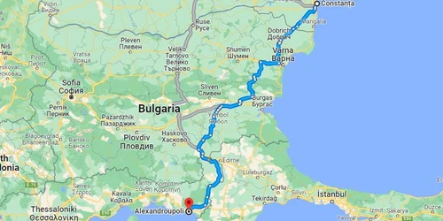 autostrada romania bulgaria grecia Foto Google Maps webp