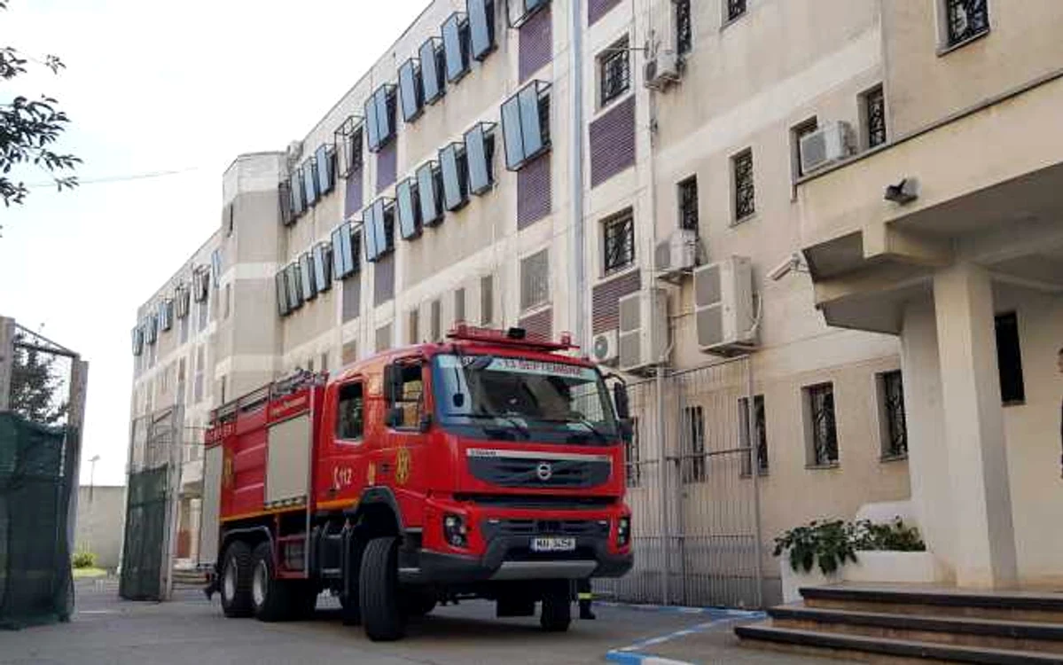 Simularea de evacuare a deţinuţilor de la Penitenciarul Spital Rahova