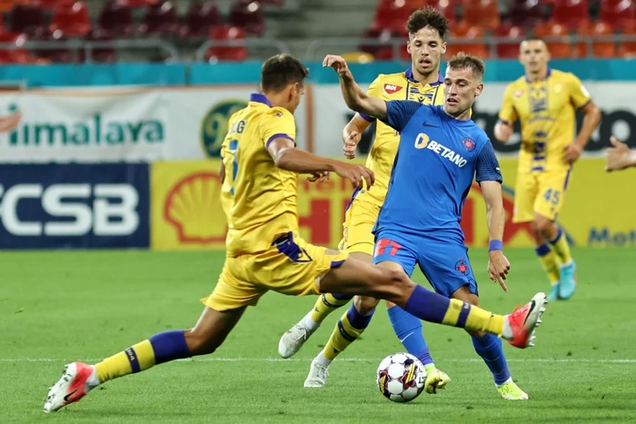 Meci fotbal FCSB Dunajska Streda faza joc Arena Nationala din Bucuresti 11 august 2022 FOTO Mediafax / Alexandru Dobre