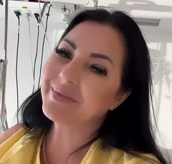 Angela Rusu a fost operata la rinichiul drept, unde avea o tumoră benignă/FOTO: Instagram