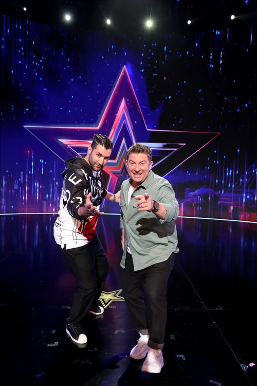 Pavel Bartoș și Smiley sunt gata pentru un nou sezon "Românii au talent"Sursă foto: PRO TV
