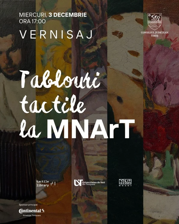 „Revoluția tactilă”- la Muzeul Național de Artă Timișoara: arta nu mai are bariere