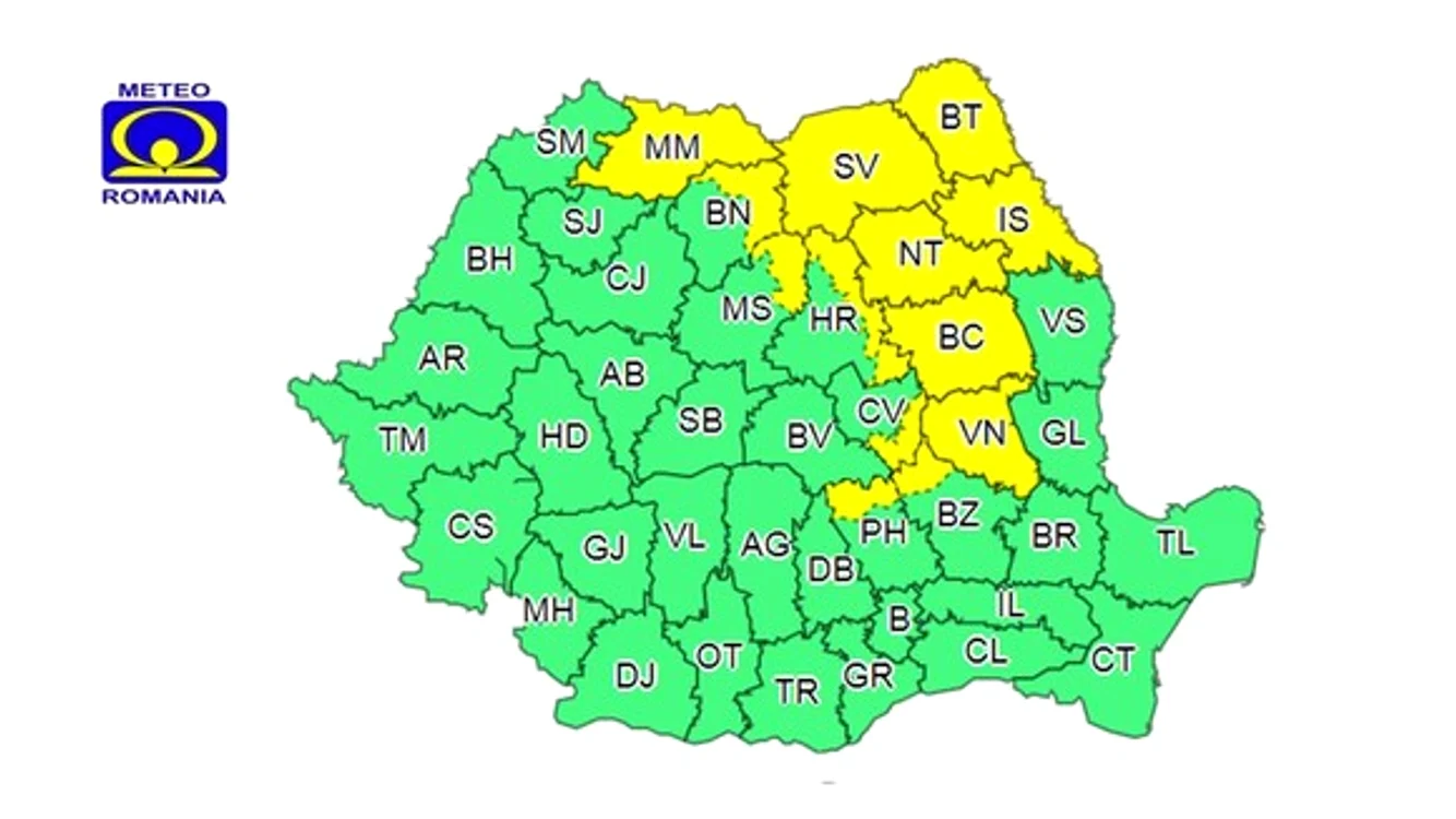 
    Codul galben de caniculă aduce în sudul țării temperaturi de până la 38 de grade Celsius Sursa foto: ANM  