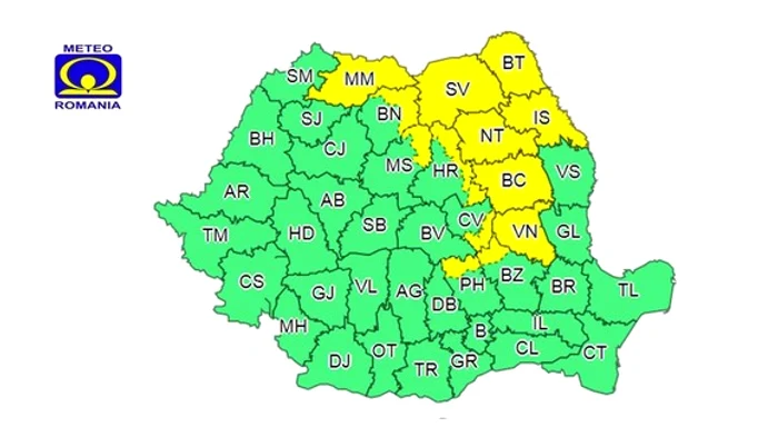 
    Codul galben de caniculă aduce în sudul țării temperaturi de până la 38 de grade Celsius Sursa foto: ANM  