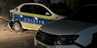 un barbat beat a intrat cu masina in bariera ipj craiova foto Gazeta de Sud