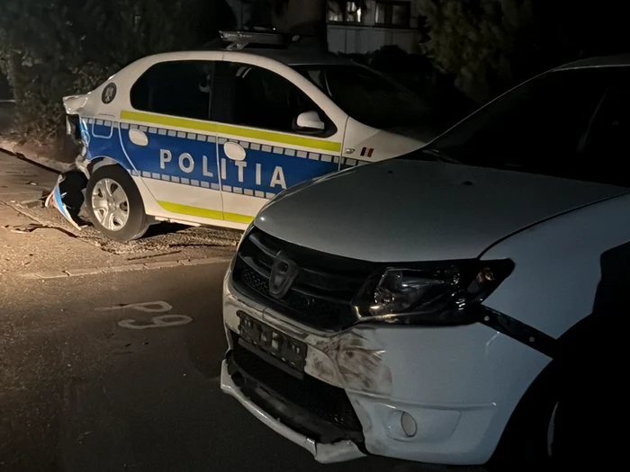 Bărbatul a încercat să fugă, dar a fost imediat imobilizat de polițiști. FOTO: Gazeta de Sud
