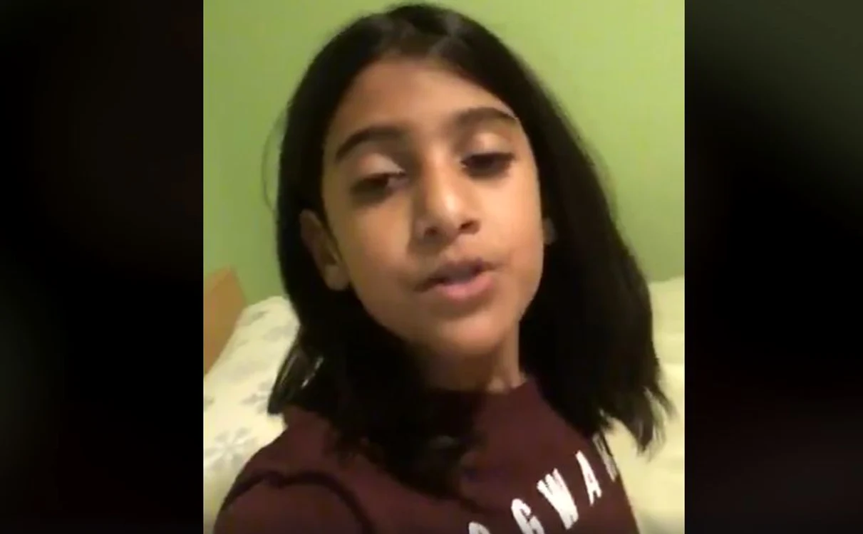 
    Sorina Săcărin a fost adoptată de o familie de români stabilită în SUAFoto: Captură Video  