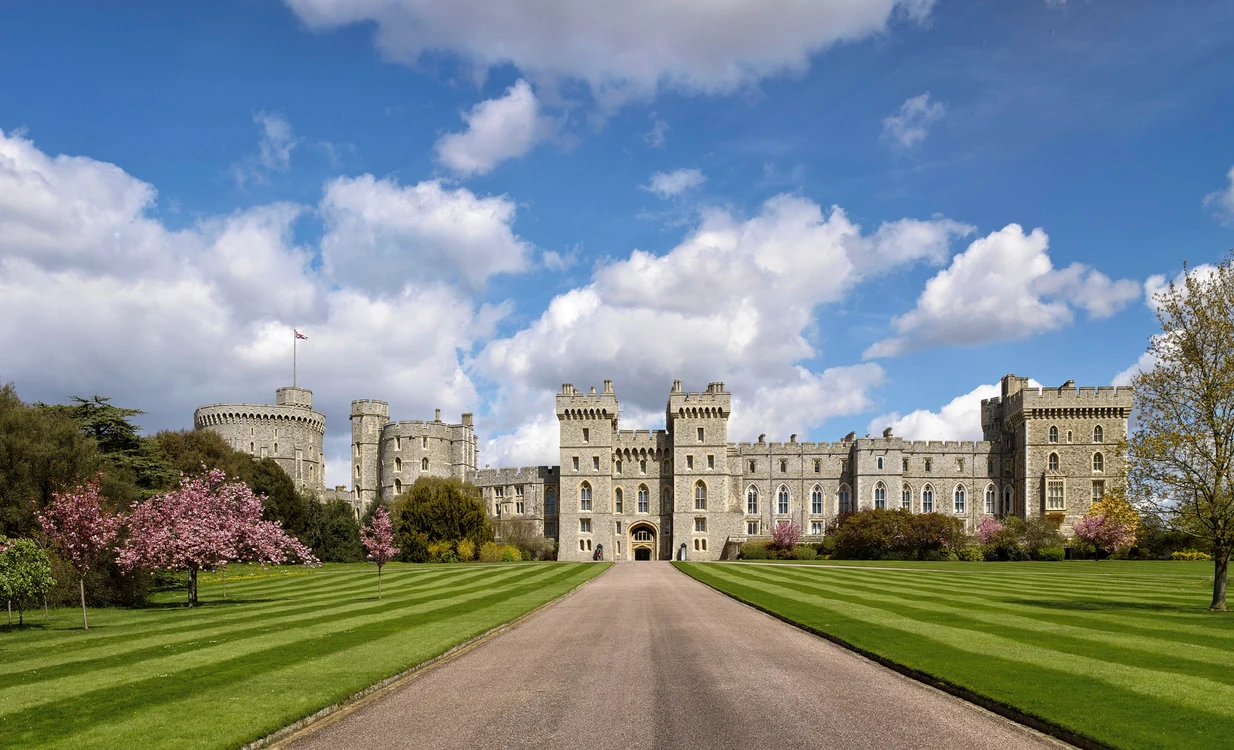 Castelul Windsor, pregătit pentru Crăciun / foto: arhiva Click!