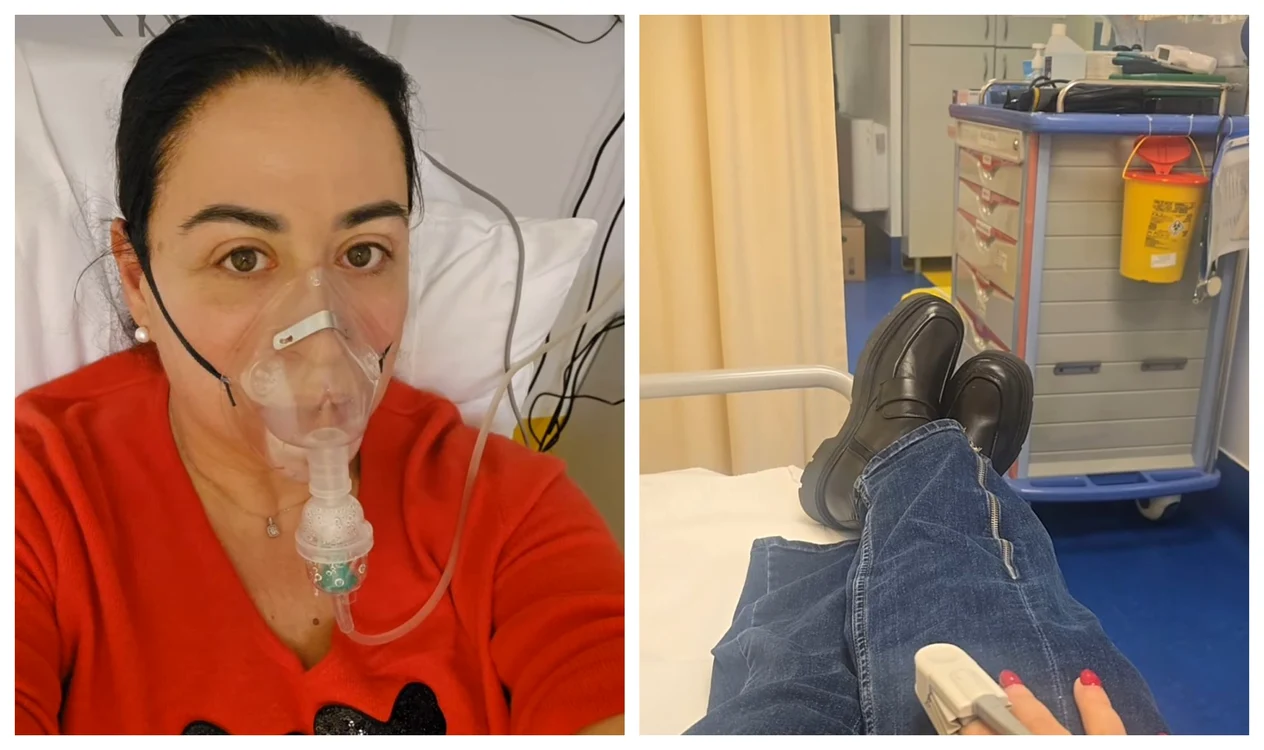 Oana Roman a ajuns pe mâna medicilor / Foto: Colaj Instagram